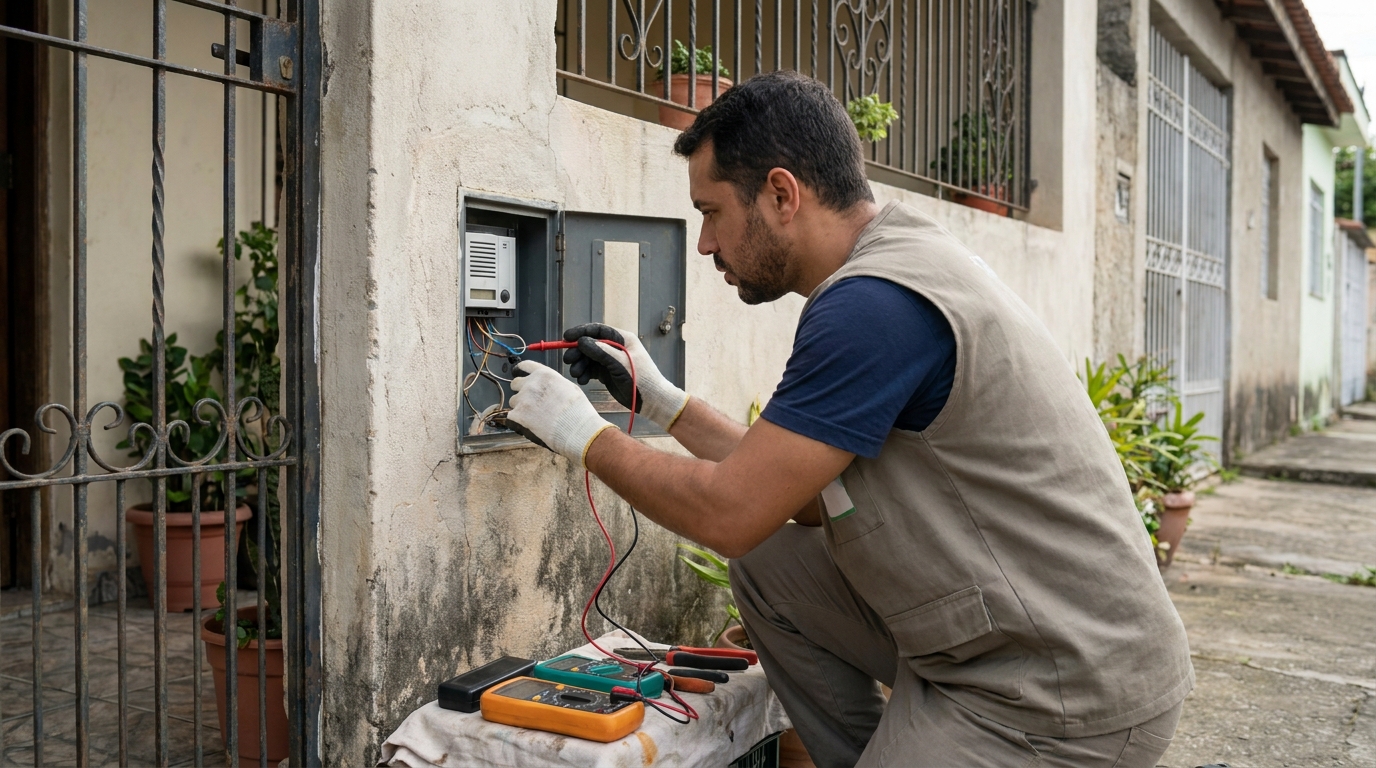 Conserto de interfone em Maringá‑PR