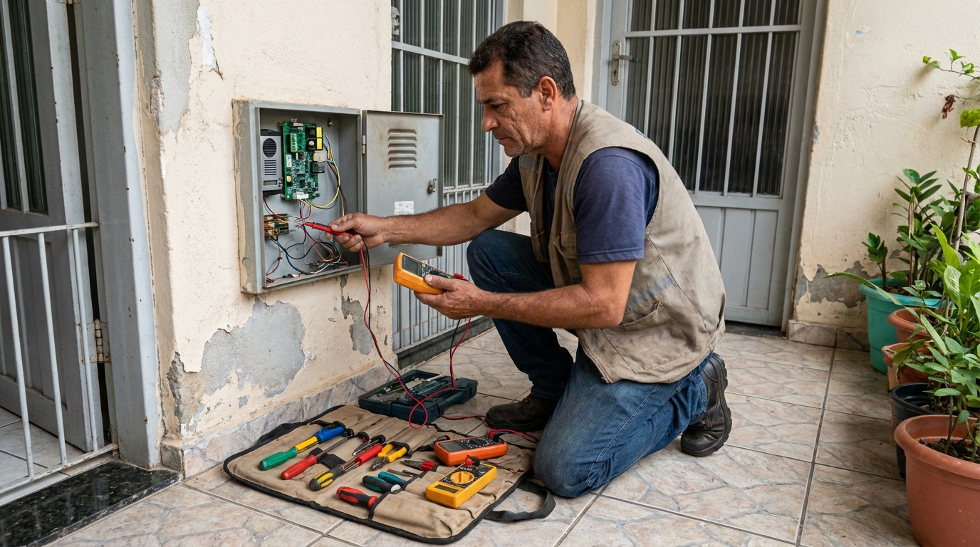 Conserto de interfone profissional em Maringá‑PR