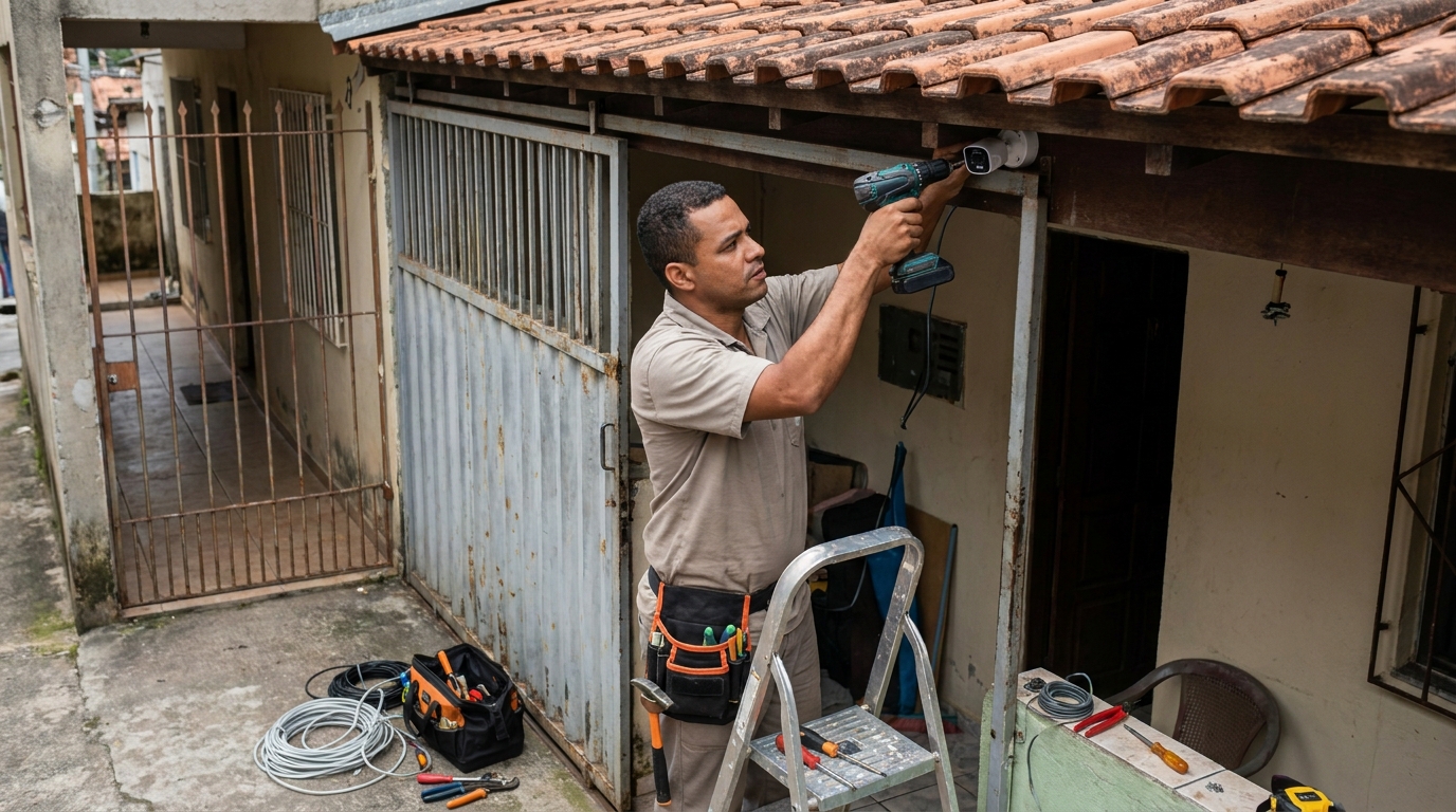 Instalacao de cameras de seguranca em Maringá‑PR