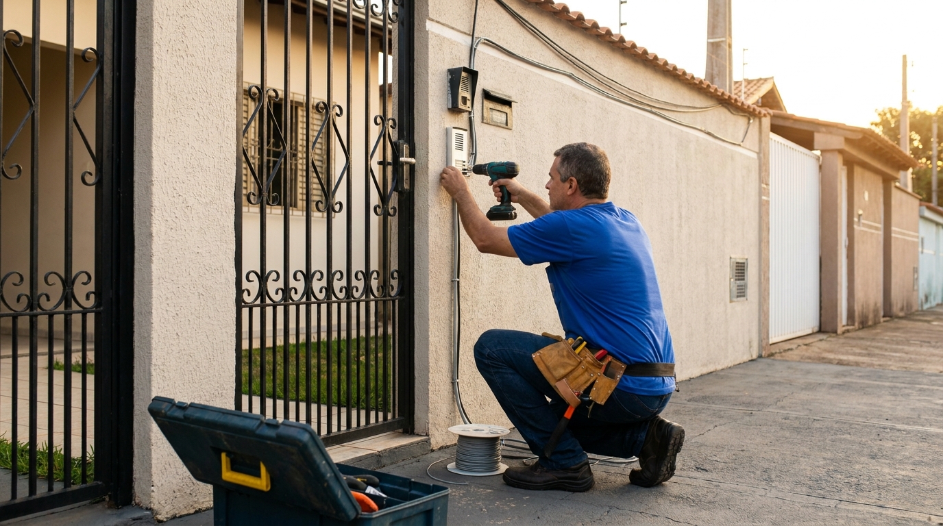 Instalacao de interfone em Maringá‑PR