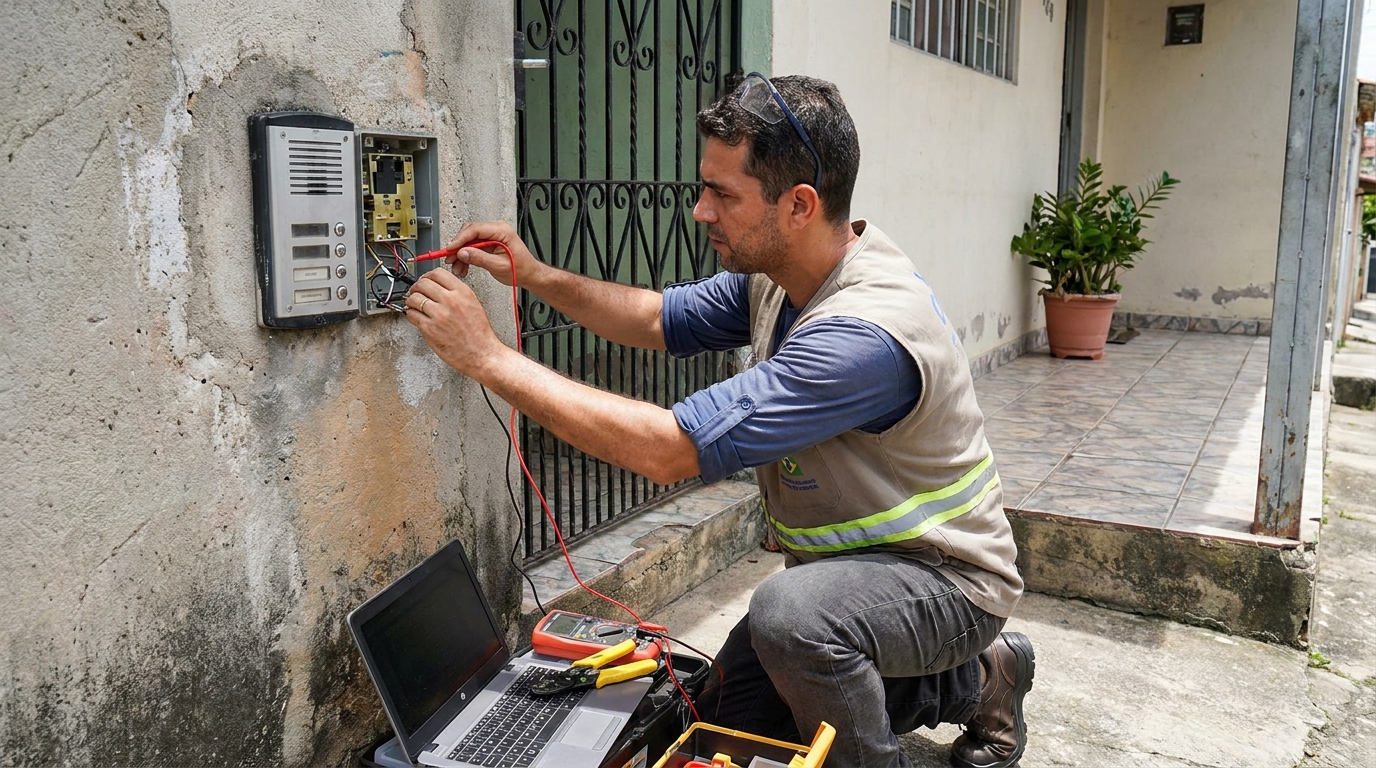 Reparo de interfone em Maringá‑PR