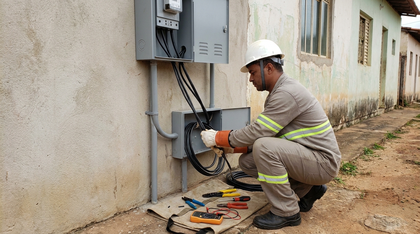 Troca de padrao de energia em Maringá‑PR